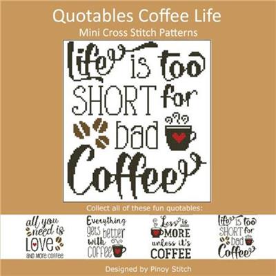 (image for) Quotables Coffee Life is Too Short